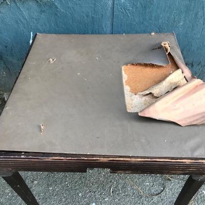 #156 - Vintage HAMMOND Electric Bridge Table