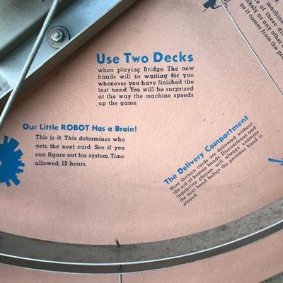 #156 - Vintage HAMMOND Electric Bridge Table