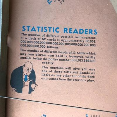 #156 - Vintage HAMMOND Electric Bridge Table