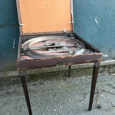 #156 - Vintage HAMMOND Electric Bridge Table