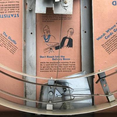 #156 - Vintage HAMMOND Electric Bridge Table