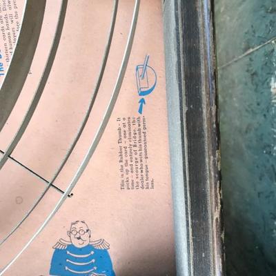 #156 - Vintage HAMMOND Electric Bridge Table