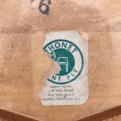 #72 - Set of Children's THONET Maple Bentwood Chairs (Set B)