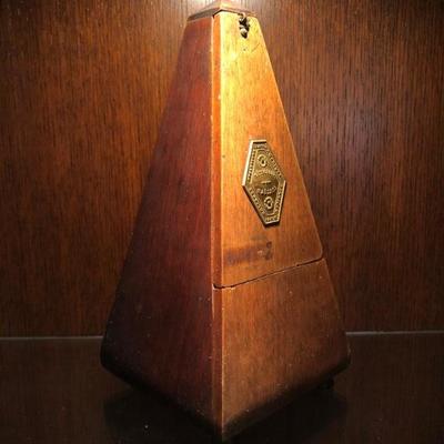 Antique French metronome