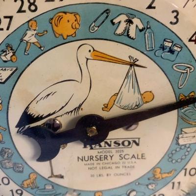 Vintage Hanson Nursery Scale