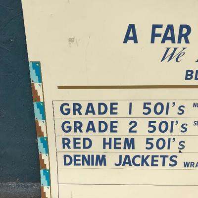 #73 - â€œA Far West Clothing Co.â€ Vintage Buying Menu
