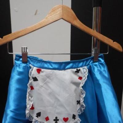 Lot 847 - Alice In Wonderland Costumes + Extendable Clothes Rack