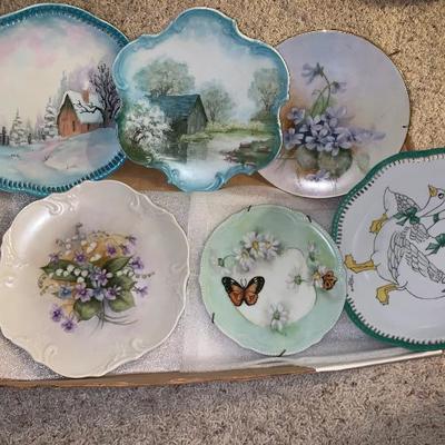 Decorative plate lot