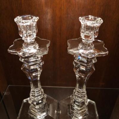 Waterford Paradisio Candlesticks, Pair