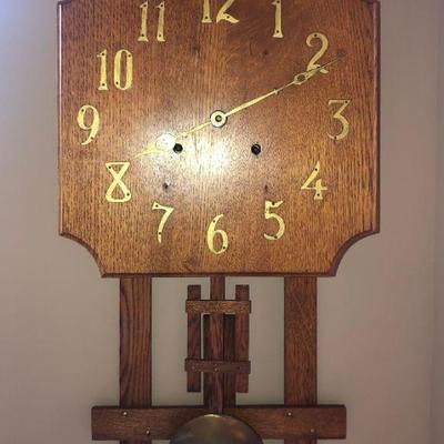 Antique Mission Clock