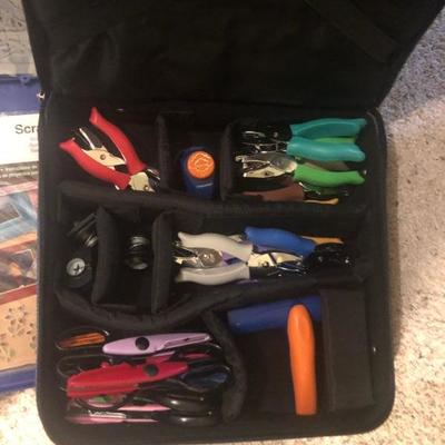 Fiskars Scrap Booking Organizer & Contents
