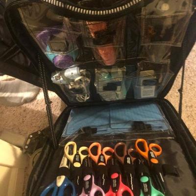 Fiskars Scrap Booking Organizer & Contents