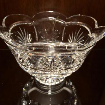 Waterford 8â€ Cut Crystal Bowl