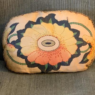 Handmade antique pillow