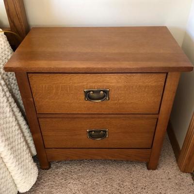 Bassett Mission Style Bedroom Suite, 7 piece