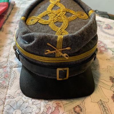 Confederate civil war hat 