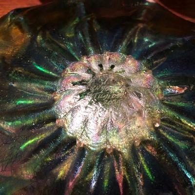 Lundberg Studios Iridescent Shell Bowl