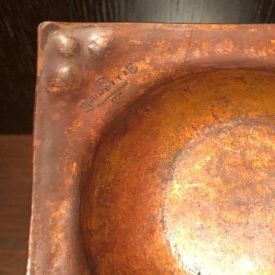 R.B. Reitz Hammered Copper Bowl