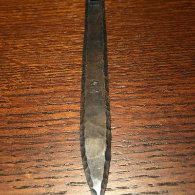 R.B. Reitz Hammered Copper Letter Opener
