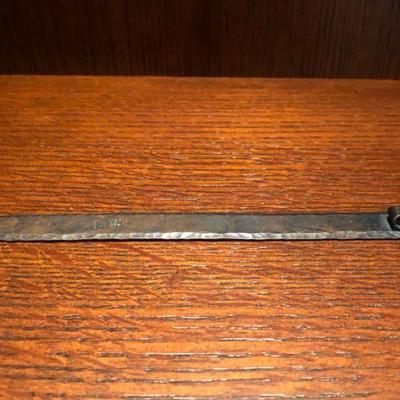 R.B. Reitz Hammered Copper Letter Opener