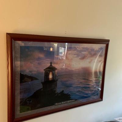 Lighthouse print 