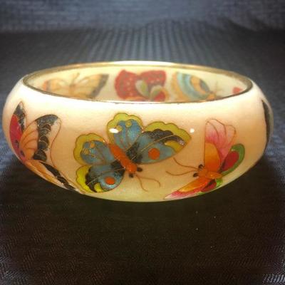 Plique-A-Jour CloisonnÃ© Bowl