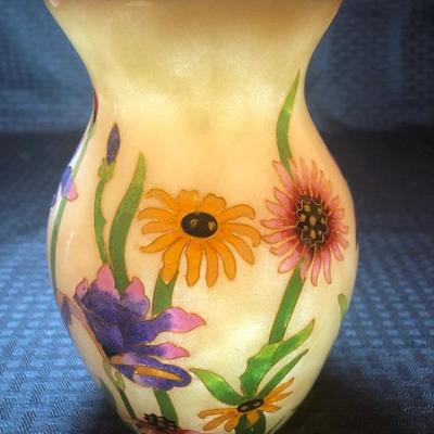 Plique-A-Jour CloisonnÃ© Vase