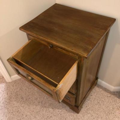 Green Three Drawer Chest