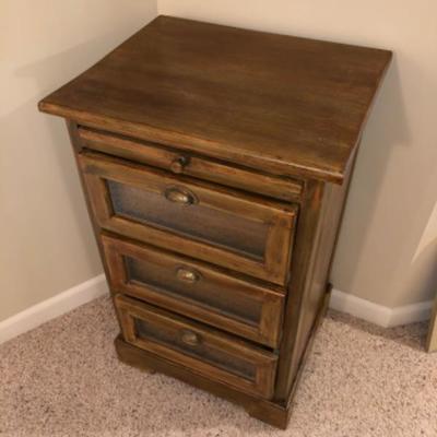 Green Three Drawer Chest