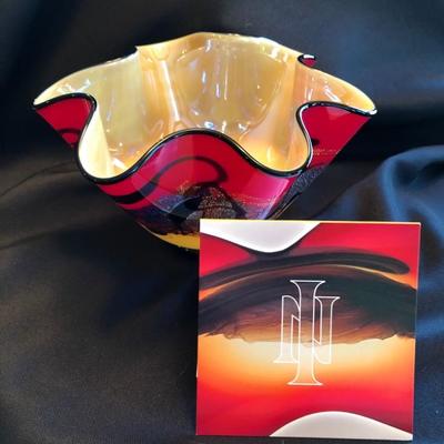 Nourot Scarlet Nova Vase