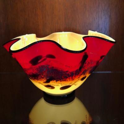 Nourot Scarlet Nova Vase