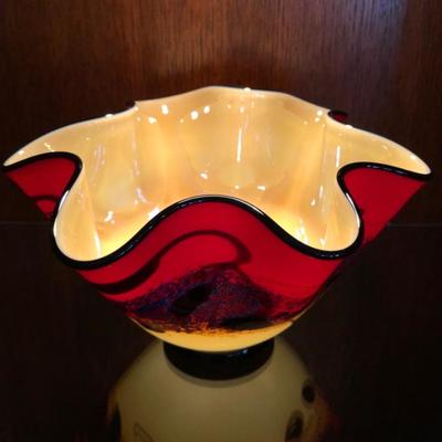 Nourot Scarlet Nova Vase