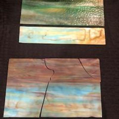 Cast Metal Sunrise/Sunset Lamp