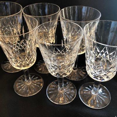 Waterford Lismore Wine Glasses, 6