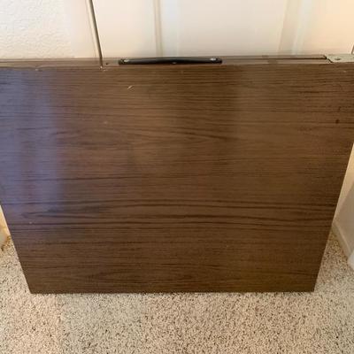 Vintage metal folding table