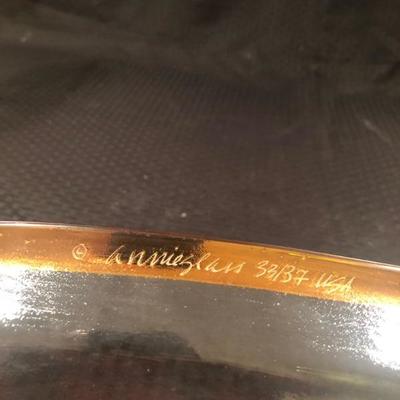 Annieglass platter