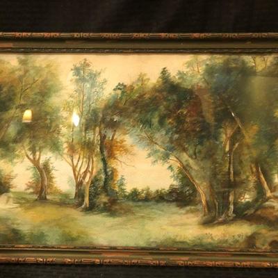 Vintage Watercolor Painting