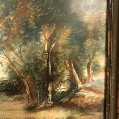 Vintage Watercolor Painting