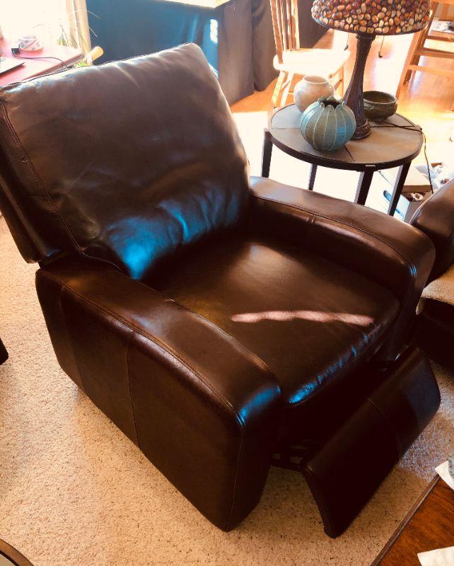 Bassett Leather Recliner