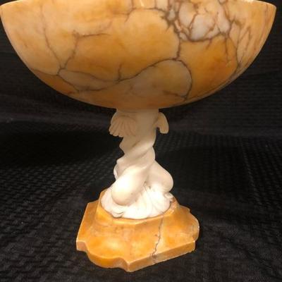 Alabaster Compote