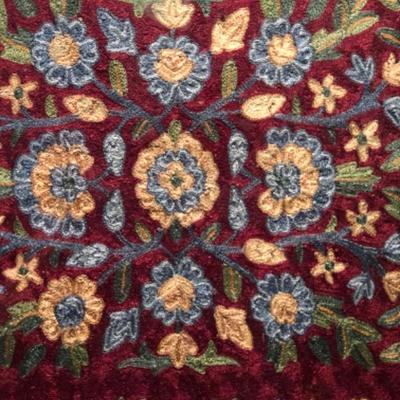 Archivally Framed Handmade Silk Prayer Rug