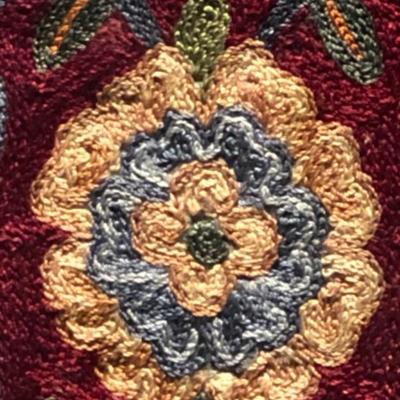 Archivally Framed Handmade Silk Prayer Rug