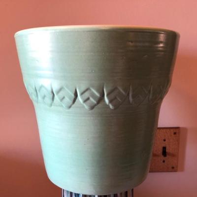 Large Red Wing Jardiniere