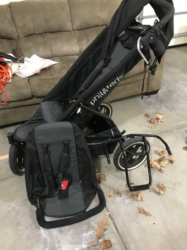 phil and ted double stroller used