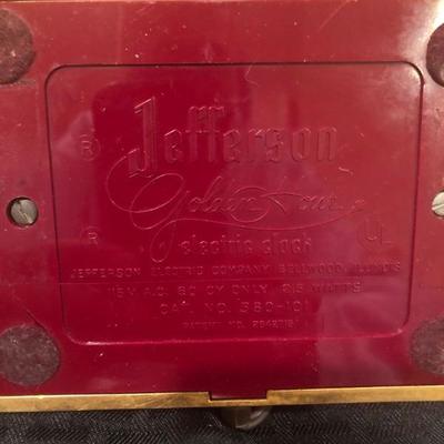 Jefferson Golden Hour Clock