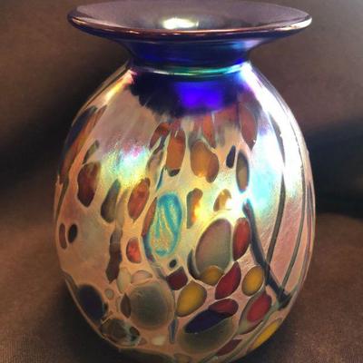 Signed Art Glass-unidentified