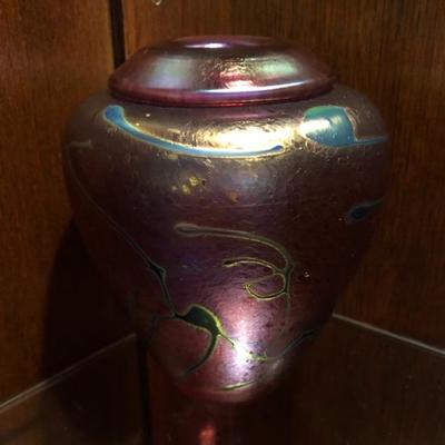 Robert Held Art Glass Vase