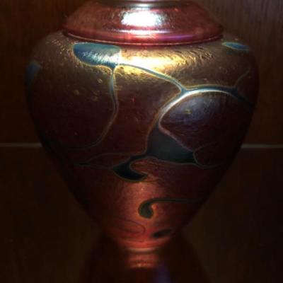 Robert Held Art Glass Vase