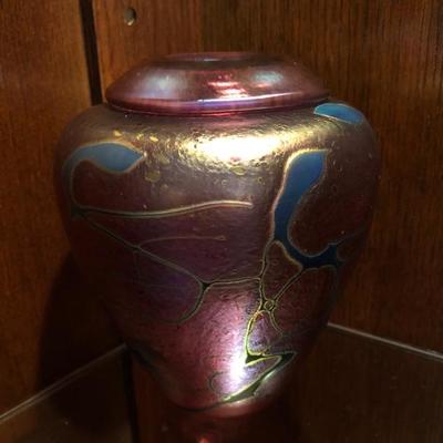 Robert Held Art Glass Vase