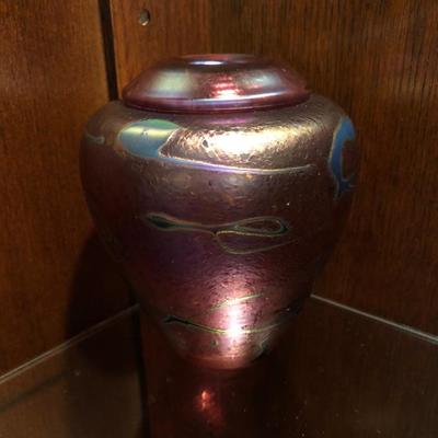 Robert Held Art Glass Vase